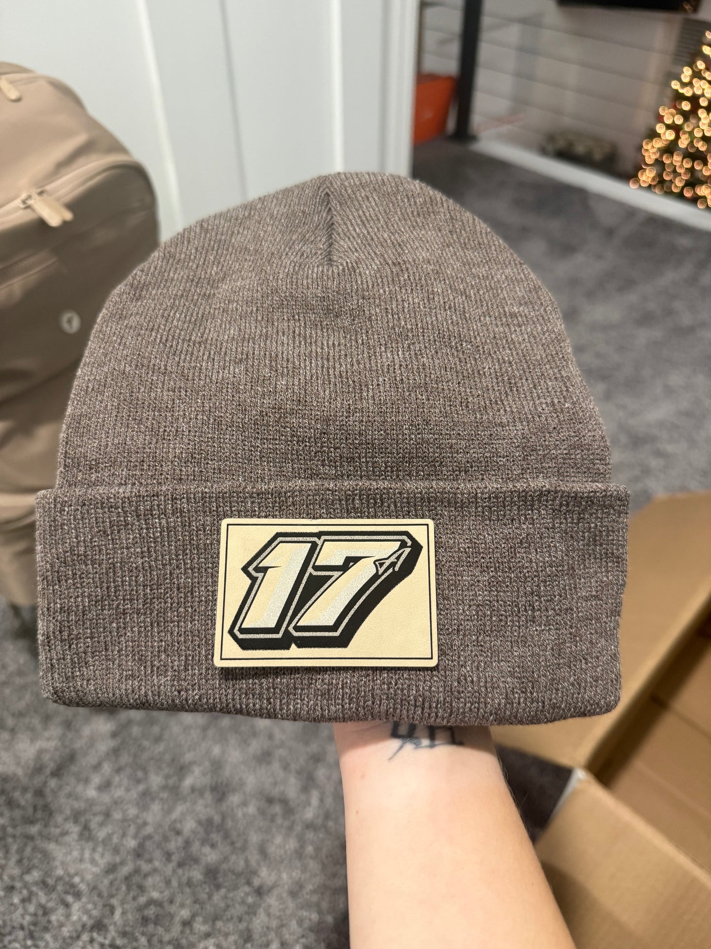 Brown 17A Beanie