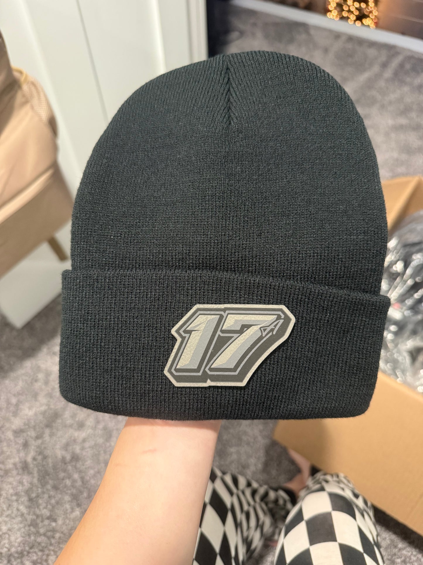 Black 17A Beanie